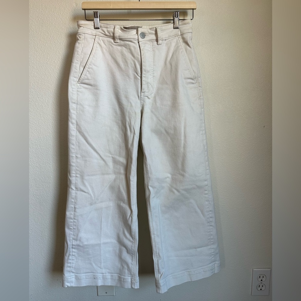 Everlane Wide Leg Crop Pants